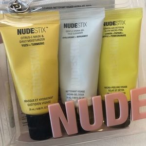 Nudestix 3 step citrus renew set for sensitive skin